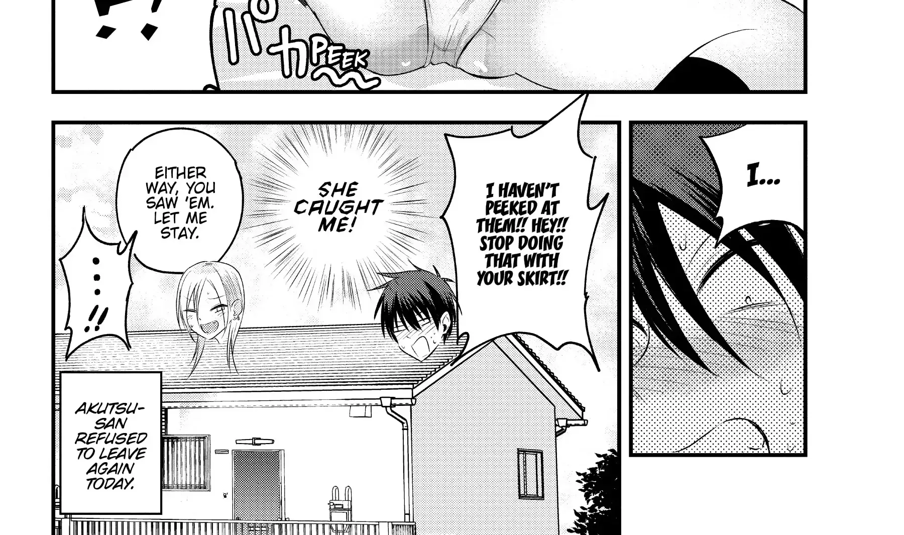 Please Go Home, Akutsu-San! Chapter 49.4 page 10 - 