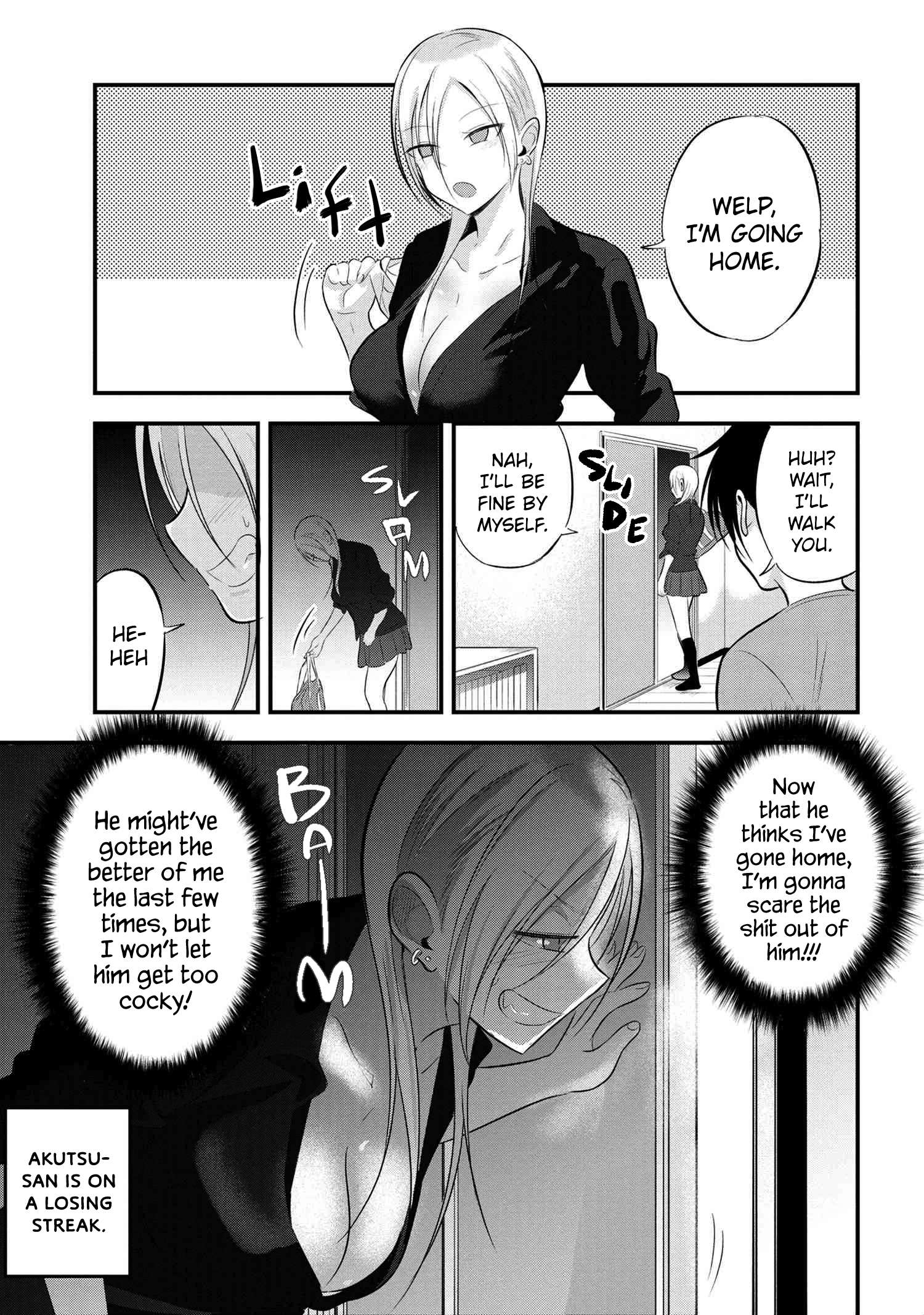 Please Go Home, Akutsu-San! Chapter 57 page 1 - 