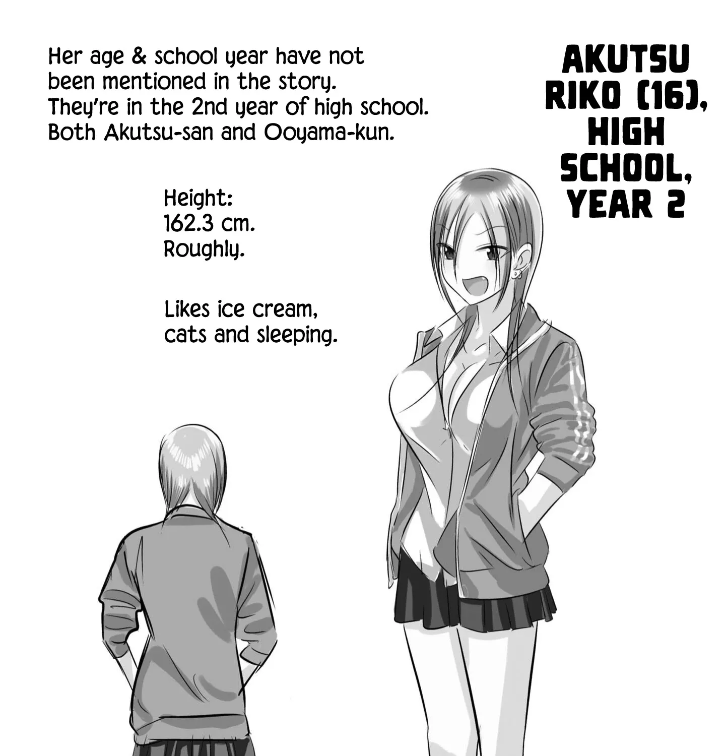 Please Go Home, Akutsu-San! Chapter 69.3 page 1 - 