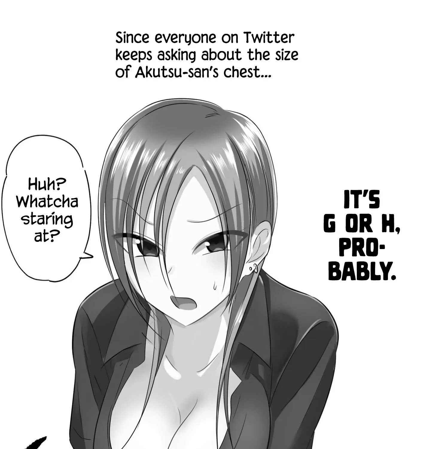 Please Go Home, Akutsu-San! Chapter 69.3 page 3 - 