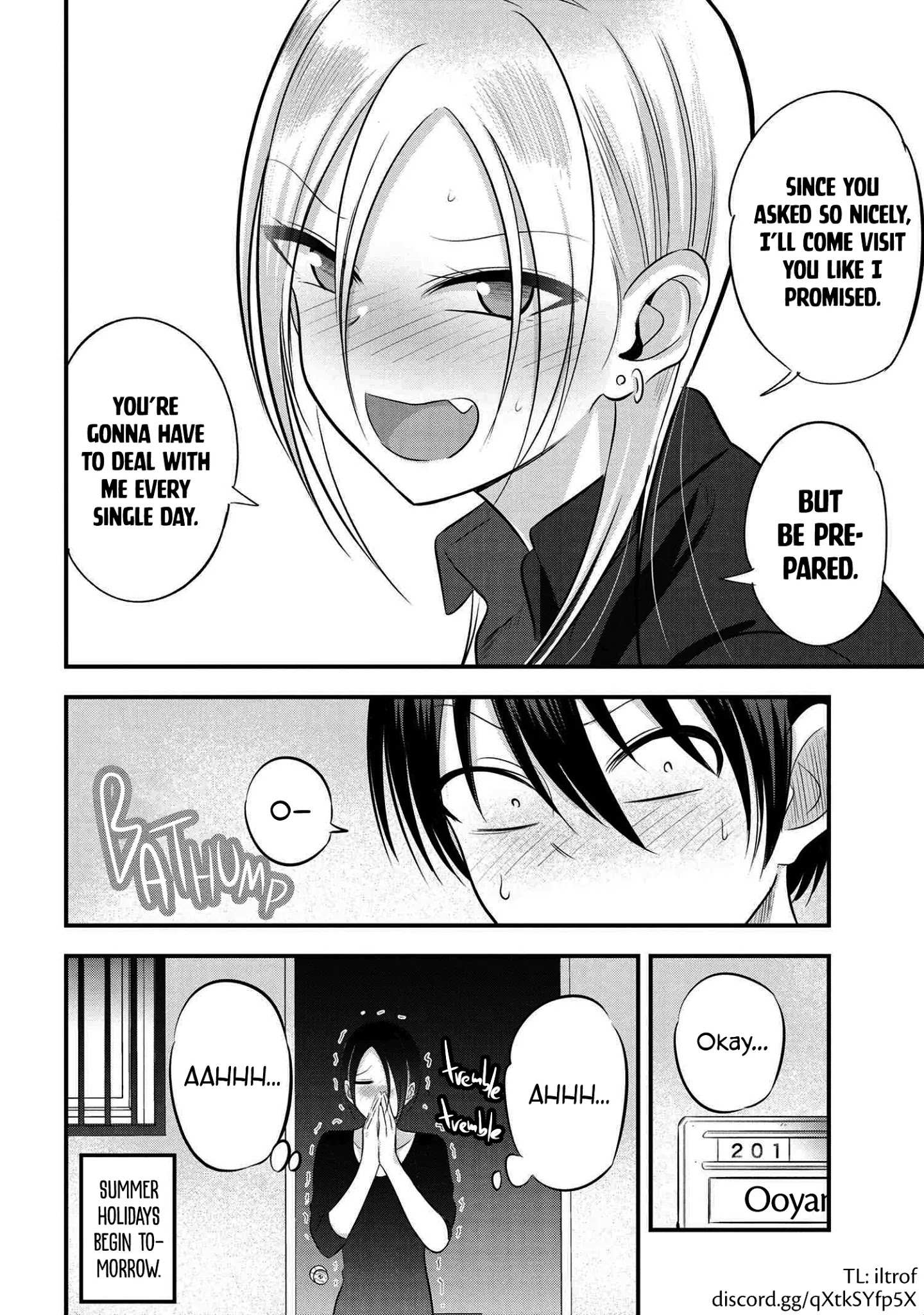 Please Go Home, Akutsu-San! Chapter 69 page 12 - 
