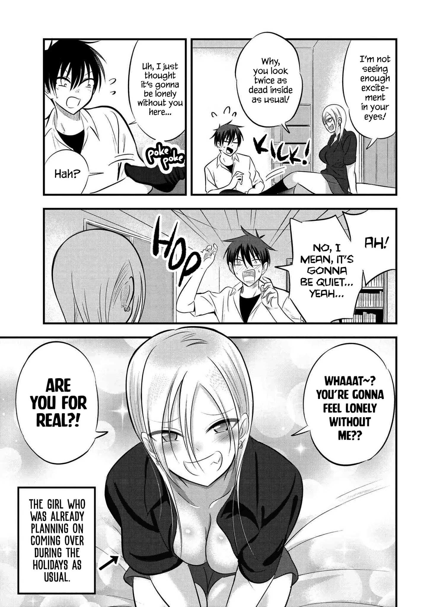 Please Go Home, Akutsu-San! Chapter 69 page 3 - 