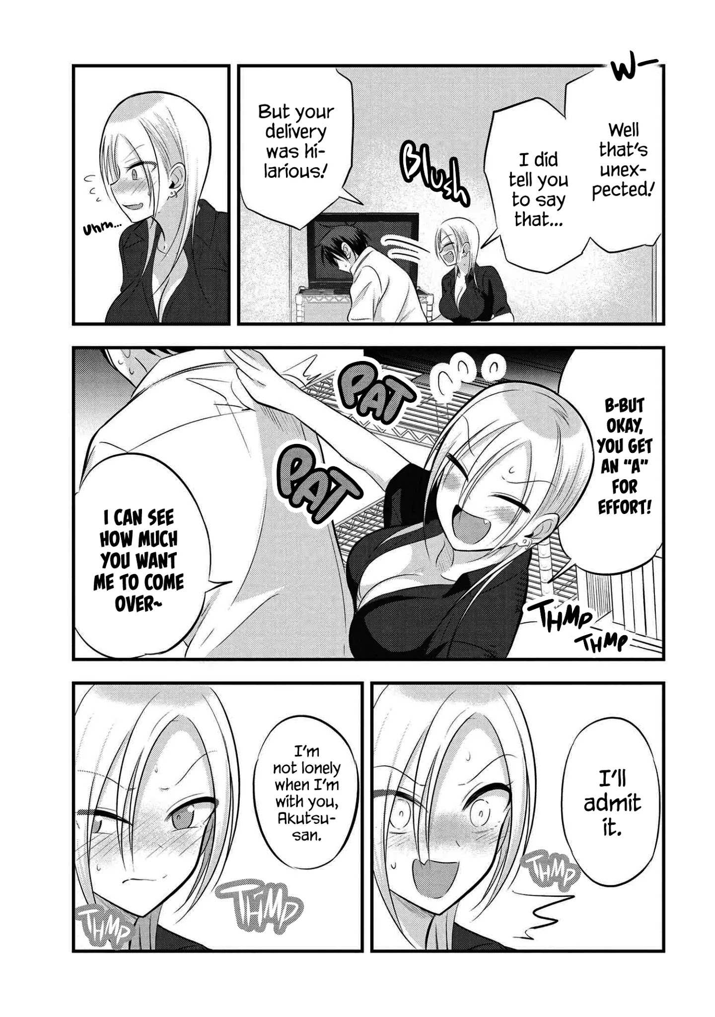 Please Go Home, Akutsu-San! Chapter 69 page 9 - 