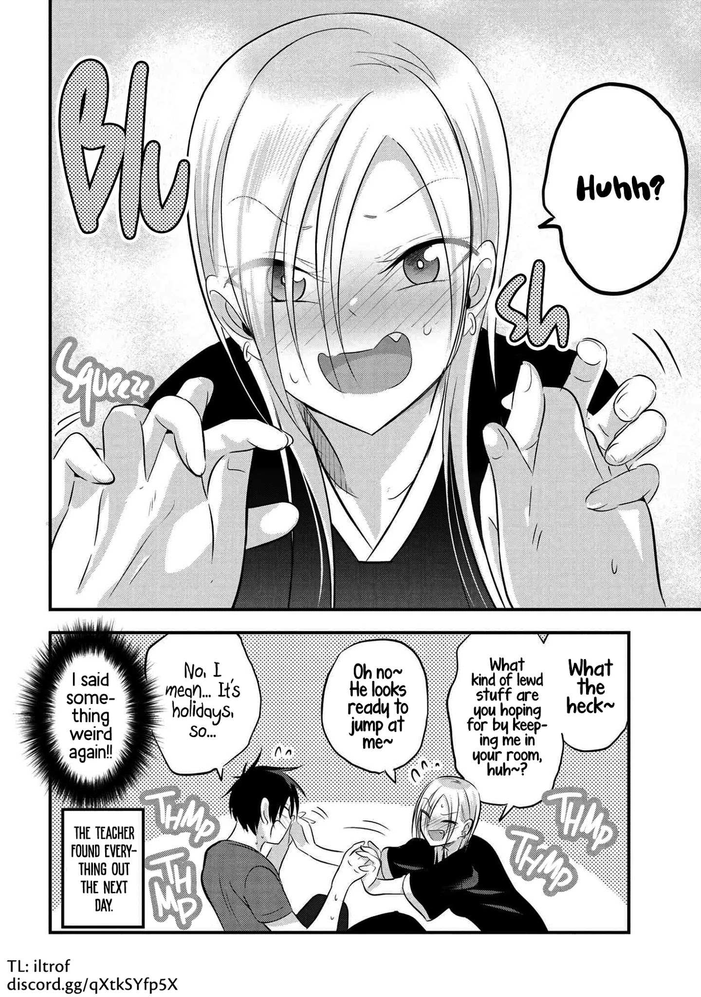 Please Go Home, Akutsu-San! Chapter 71 page 8 - 