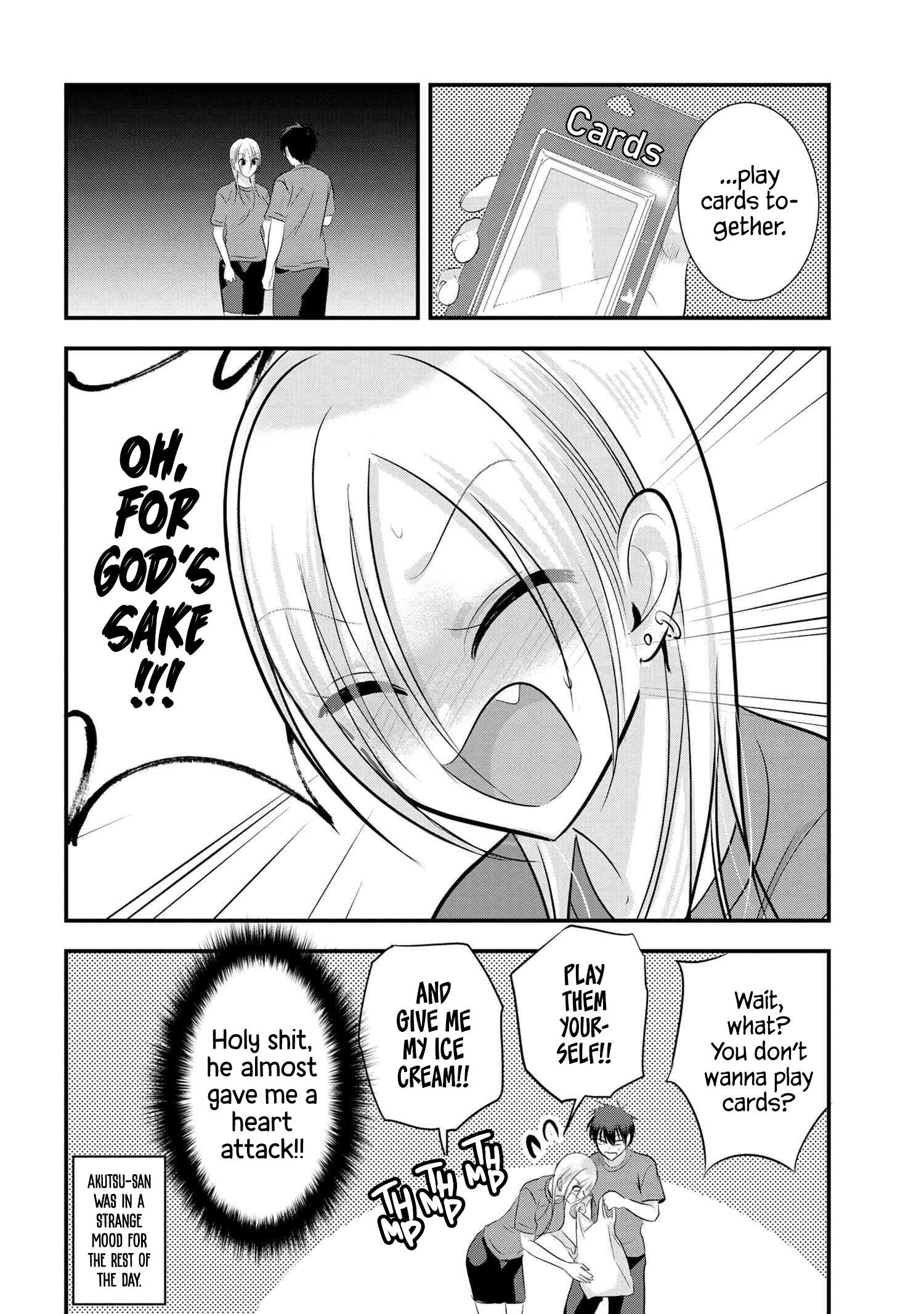 Please Go Home, Akutsu-San! Chapter 87 page 8 - 