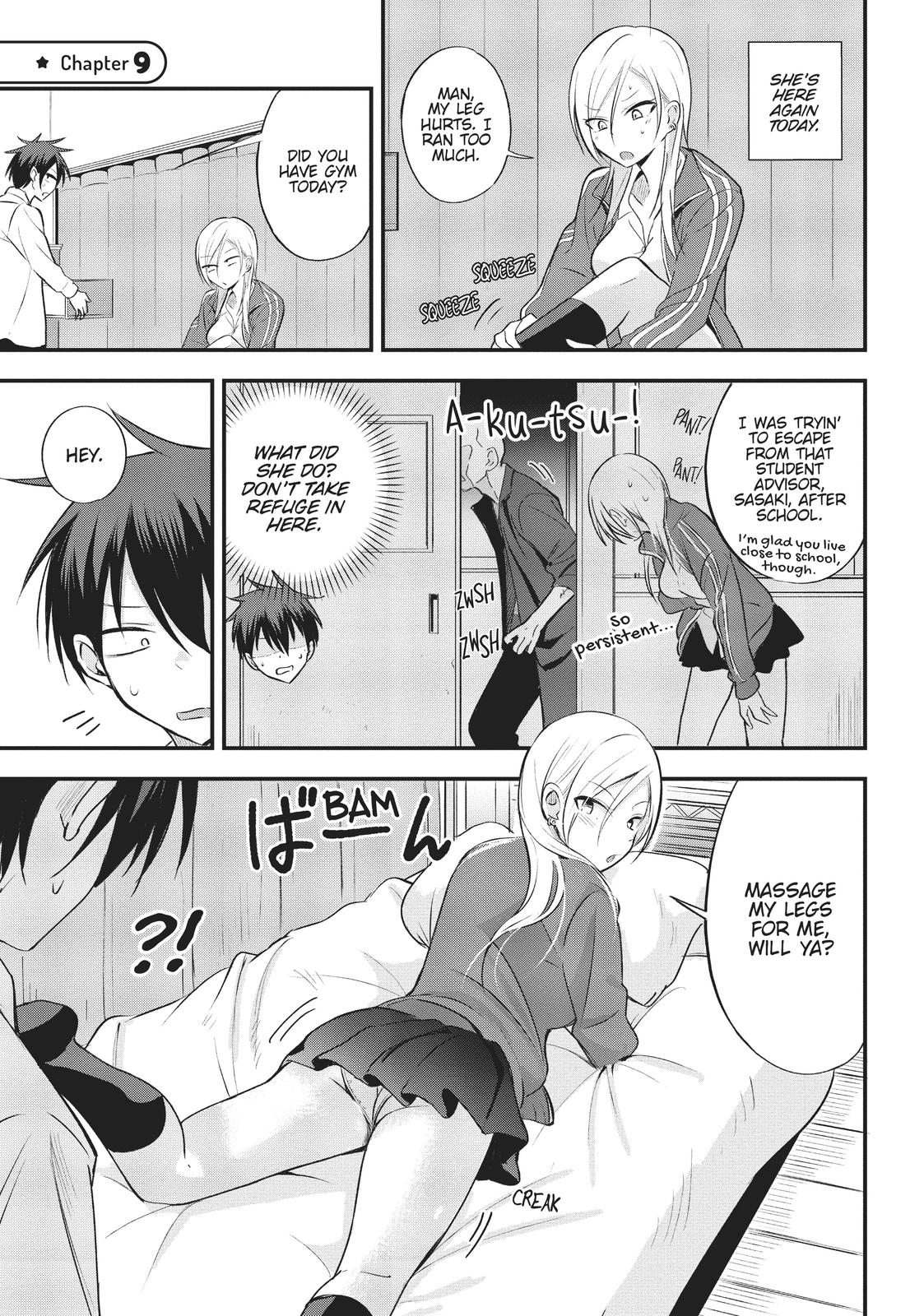 Please Go Home, Akutsu-San! Chapter 9.1 page 1 - 