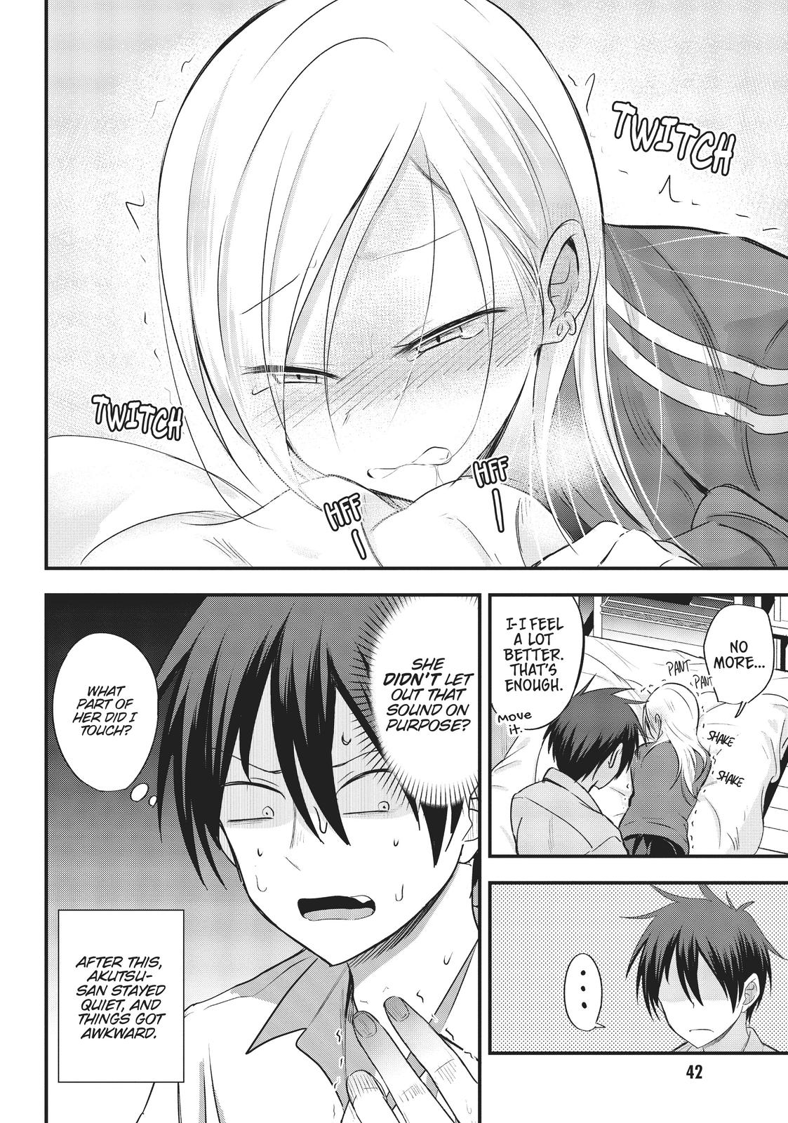 Please Go Home, Akutsu-San! Chapter 9.1 page 4 - 