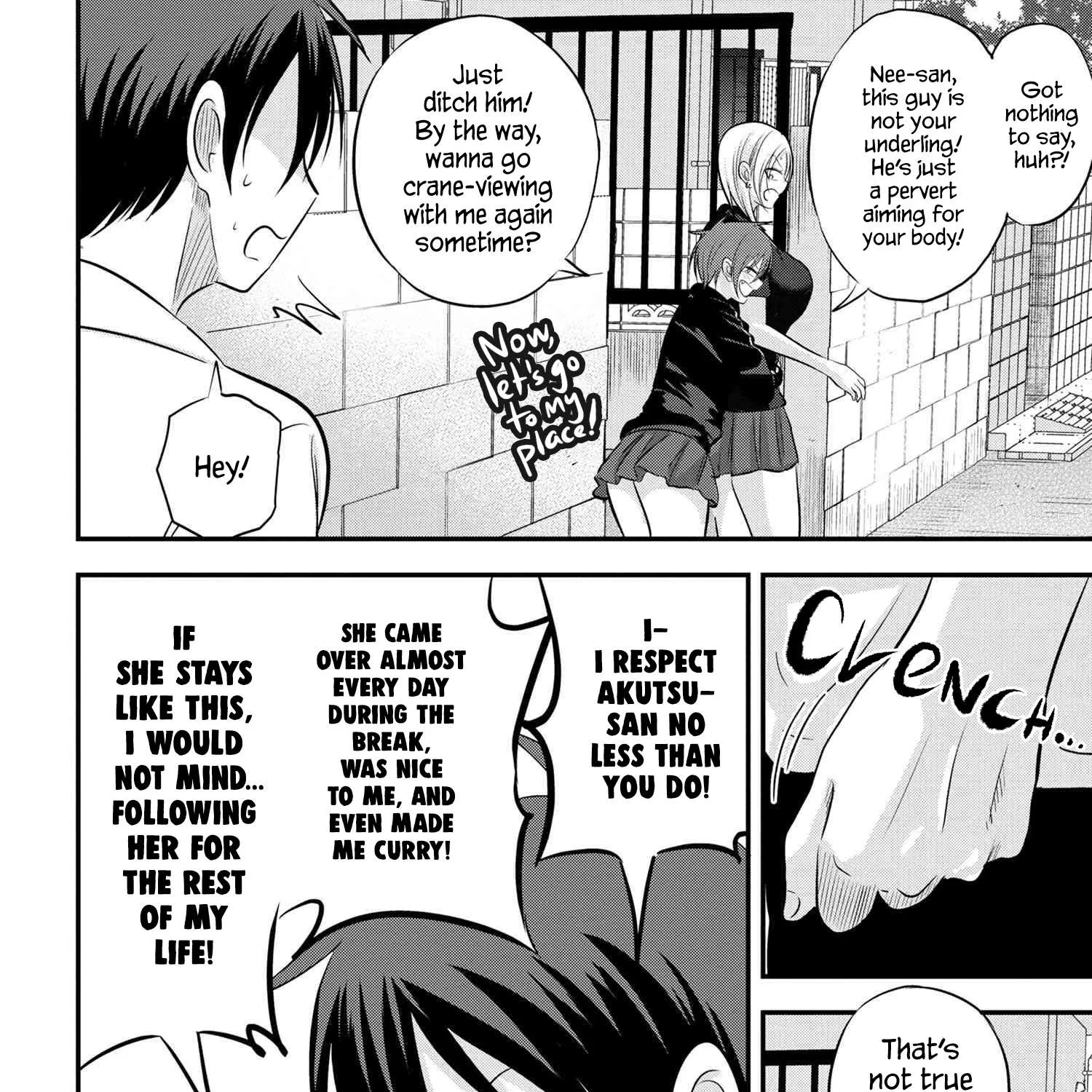 Please Go Home, Akutsu-San! Chapter 90 page 11 - 