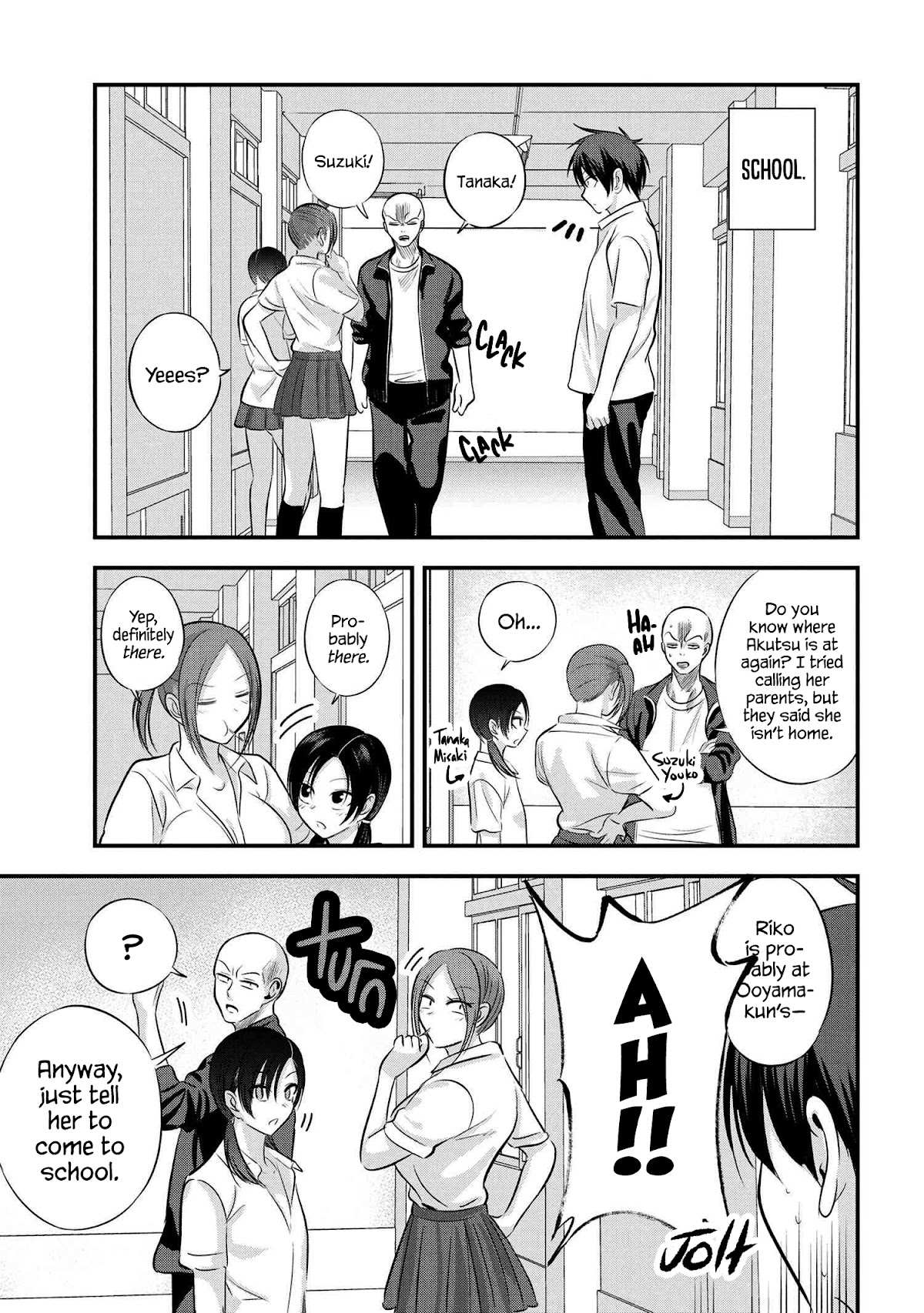 Please Go Home, Akutsu-San! Chapter 95 page 1 - 