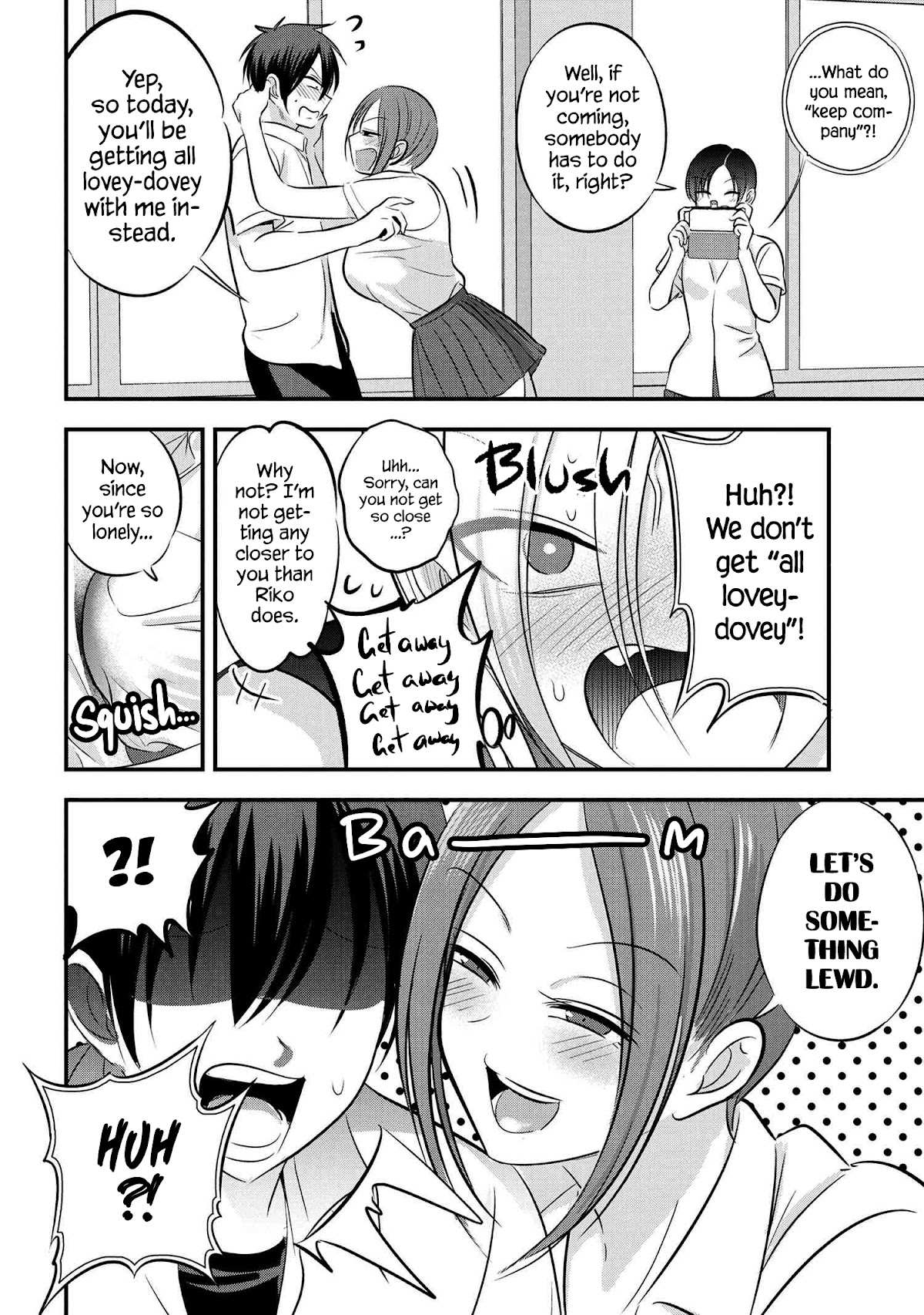 Please Go Home, Akutsu-San! Chapter 95 page 4 - 