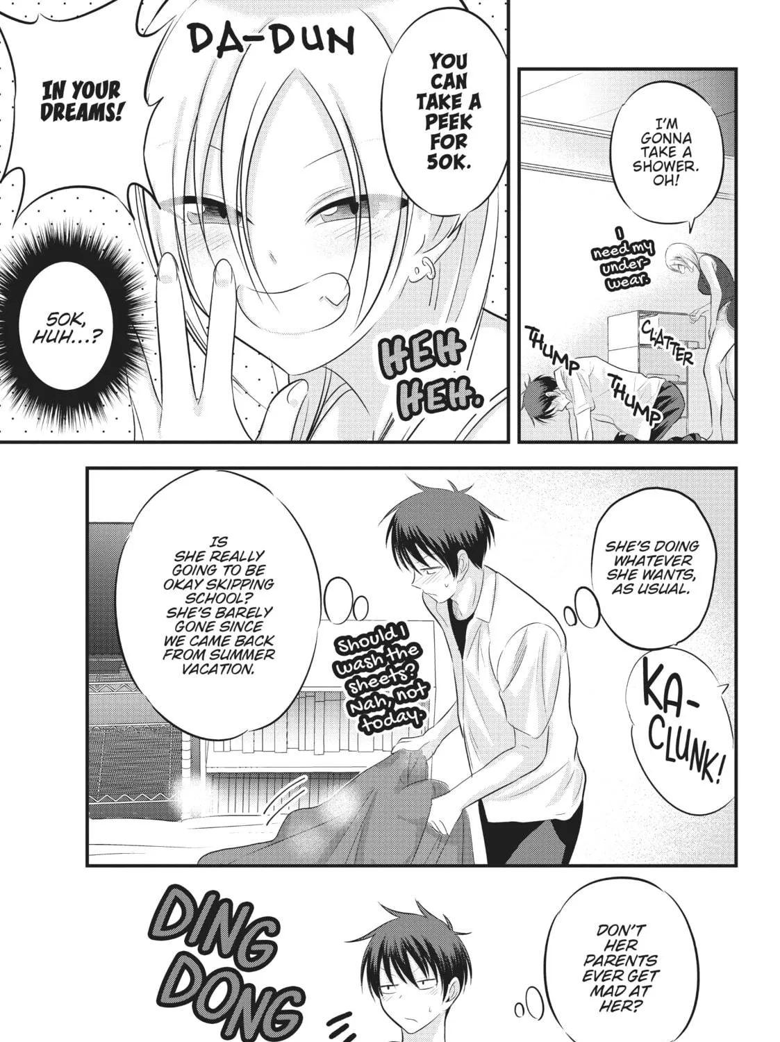 Please Go Home, Miss Akutsu! Chapter 100 page 5 - 