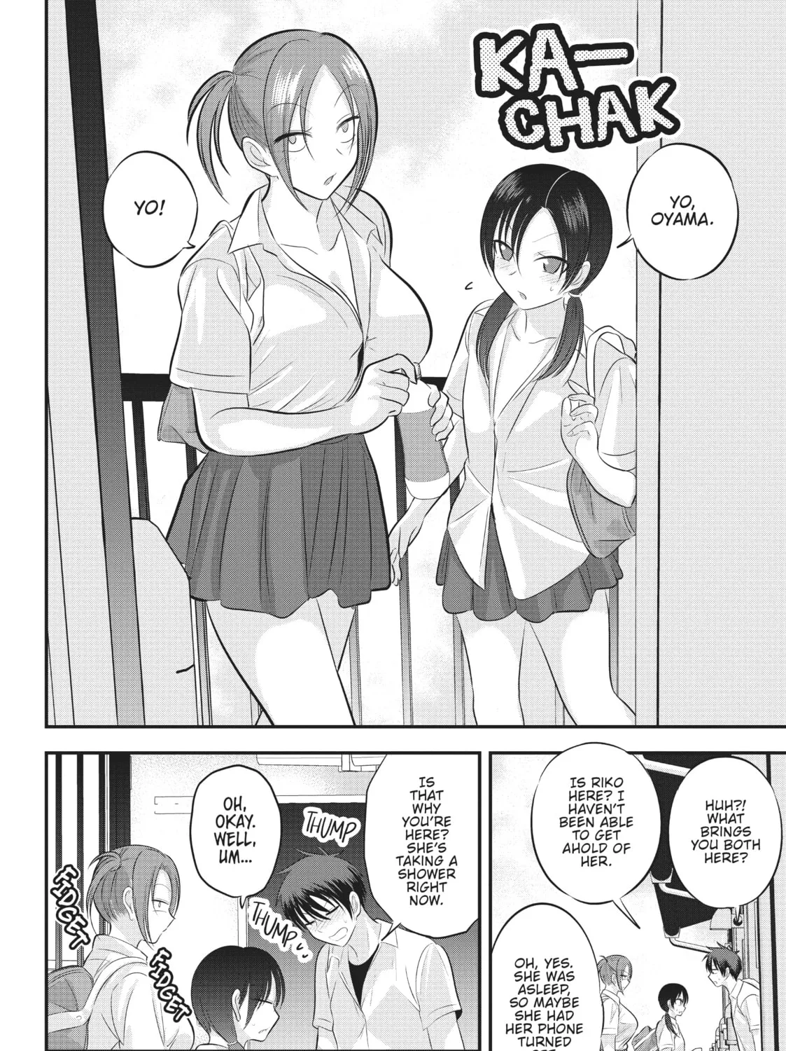Please Go Home, Miss Akutsu! Chapter 100 page 7 - 