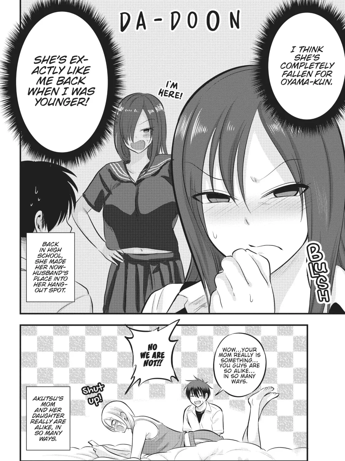 Please Go Home, Miss Akutsu! Chapter 101 page 15 - 