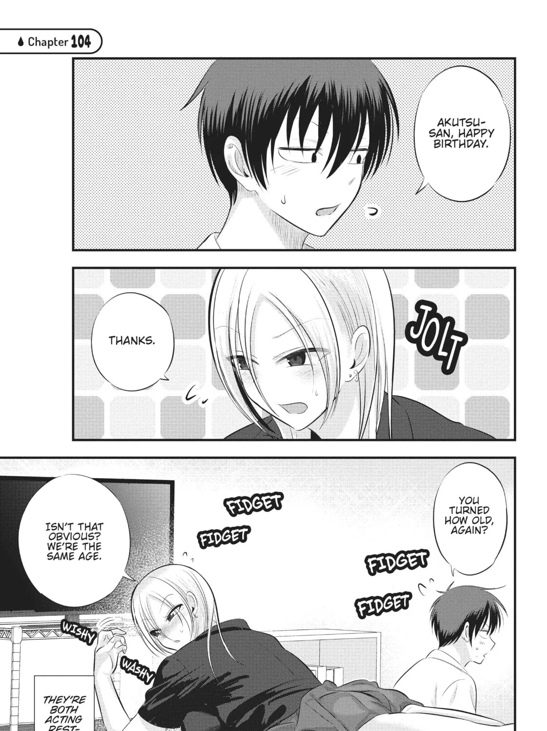 Please Go Home, Miss Akutsu! Chapter 104 page 1 - 