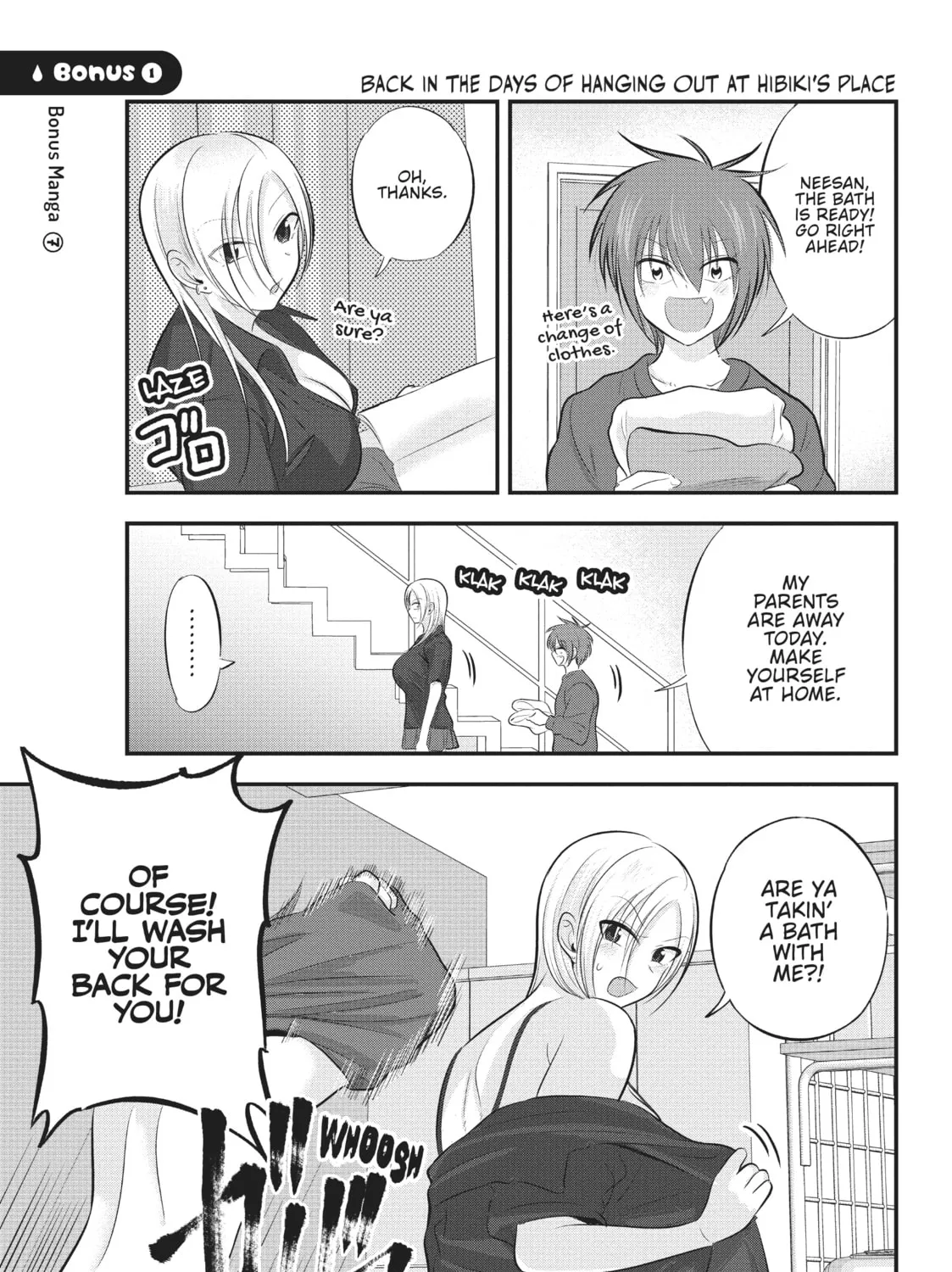 Please Go Home, Miss Akutsu! Chapter 105.1 page 1 - 