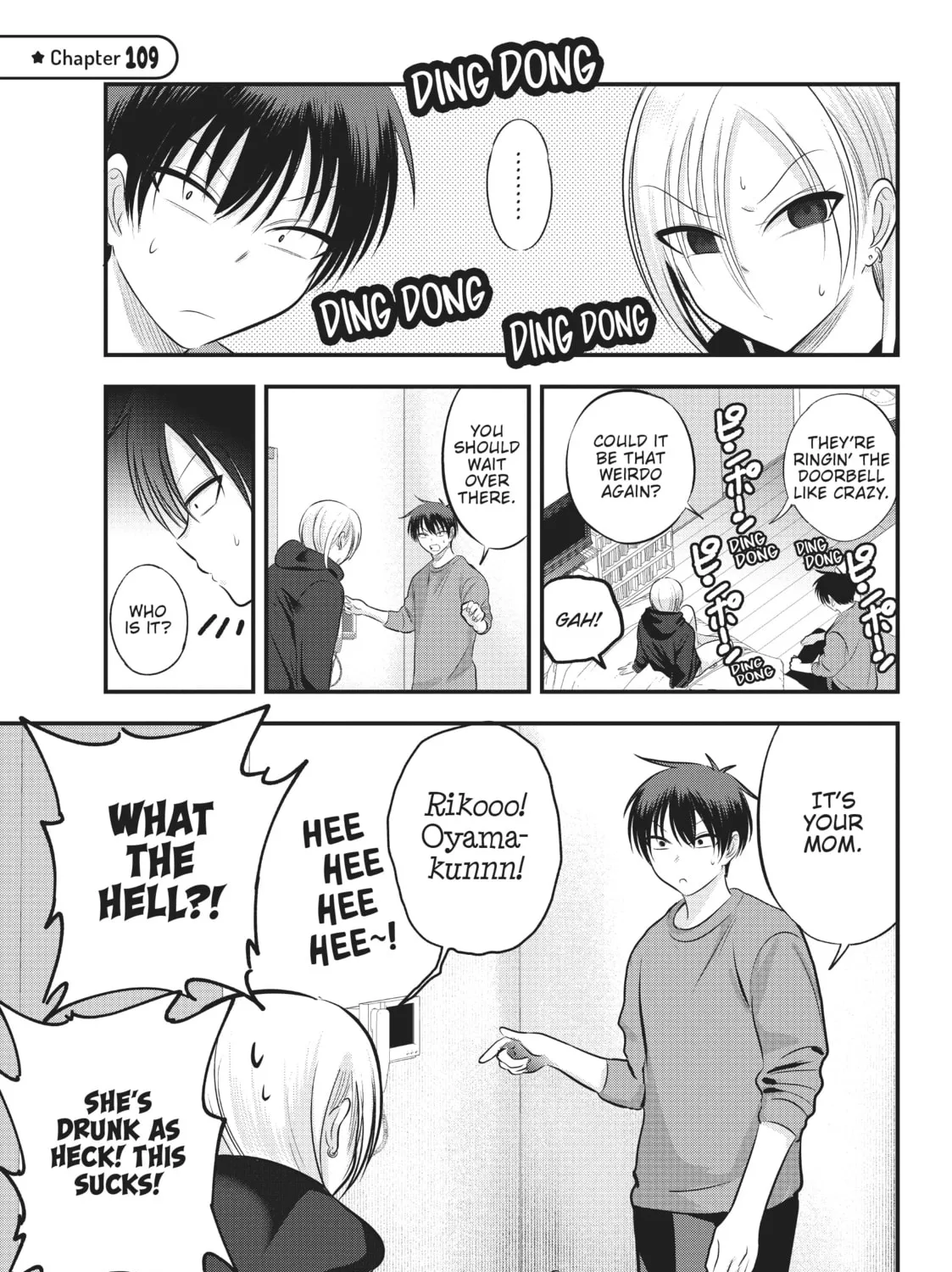Please Go Home, Miss Akutsu! Chapter 109 page 1 - 