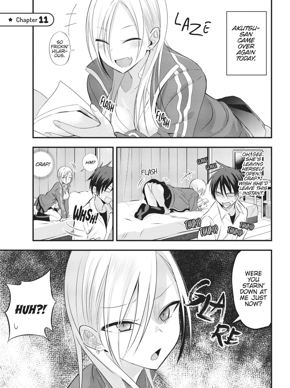 Please Go Home, Miss Akutsu! Chapter 11 page 1 - 
