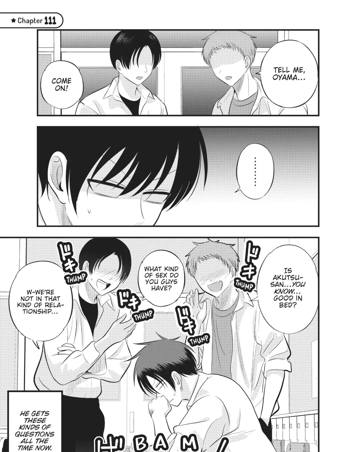 Please Go Home, Miss Akutsu! Chapter 111 page 1 - 