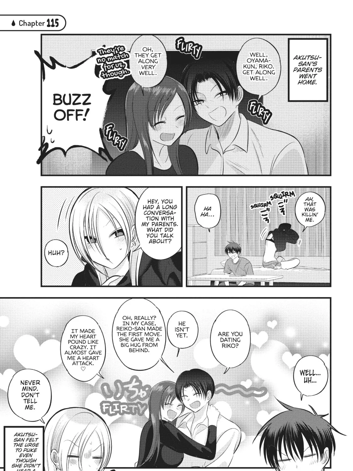 Please Go Home, Miss Akutsu! Chapter 115 page 1 - 