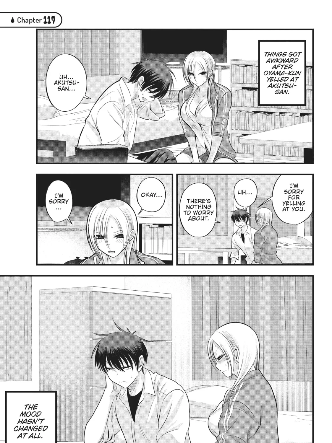 Please Go Home, Miss Akutsu! Chapter 117 page 1 - 