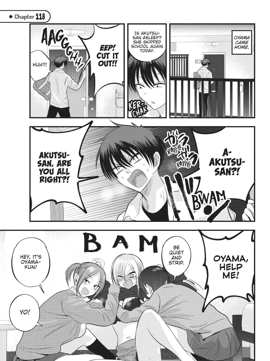 Please Go Home, Miss Akutsu! Chapter 118 page 1 - 