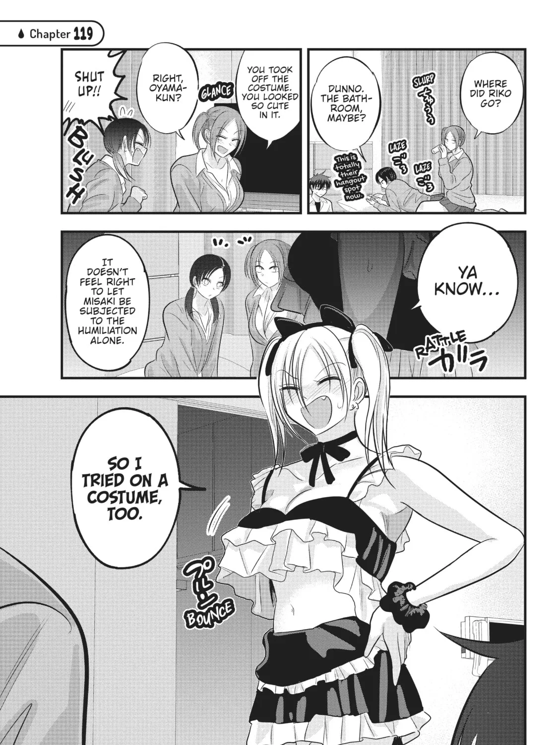 Please Go Home, Miss Akutsu! Chapter 119 page 1 - 