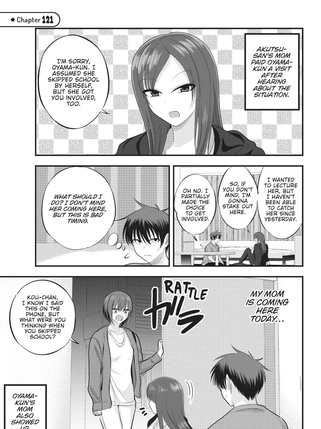Please Go Home, Miss Akutsu! Chapter 121 page 1 - 