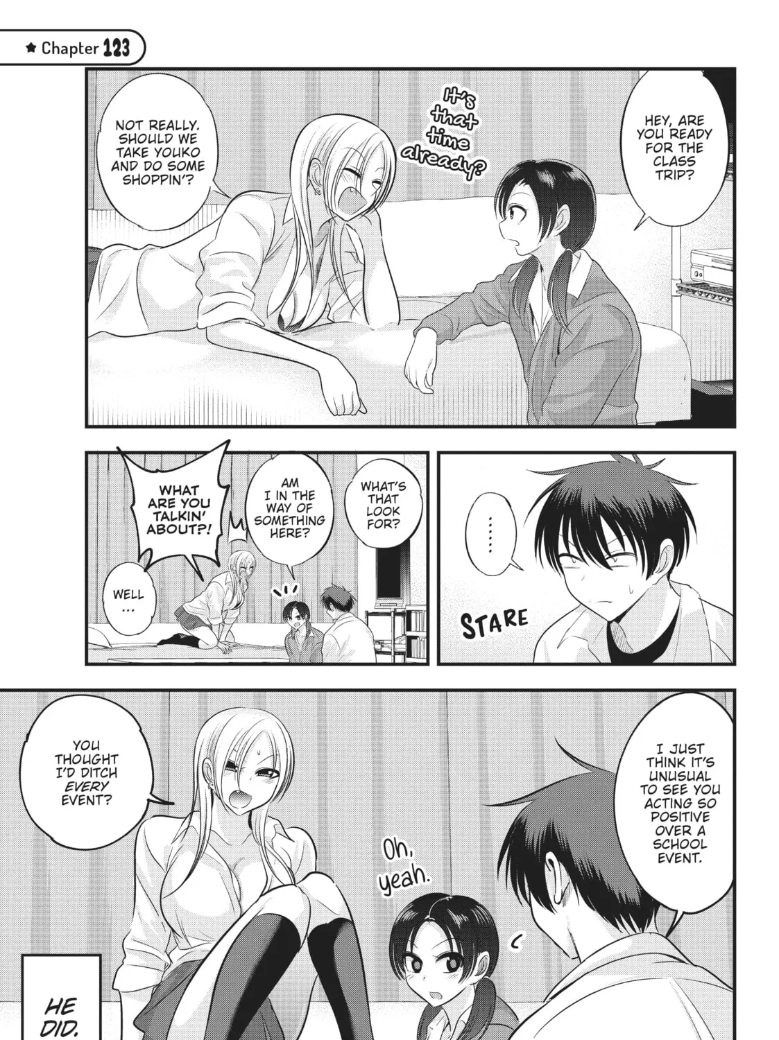 Please Go Home, Miss Akutsu! Chapter 123 page 1 - 