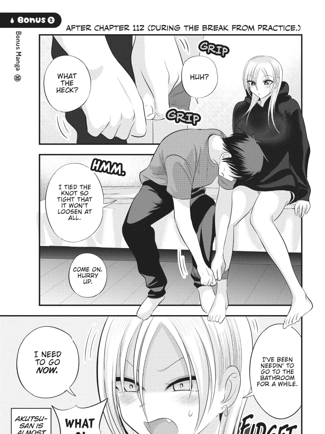 Please Go Home, Miss Akutsu! Chapter 124.2 page 1 - 
