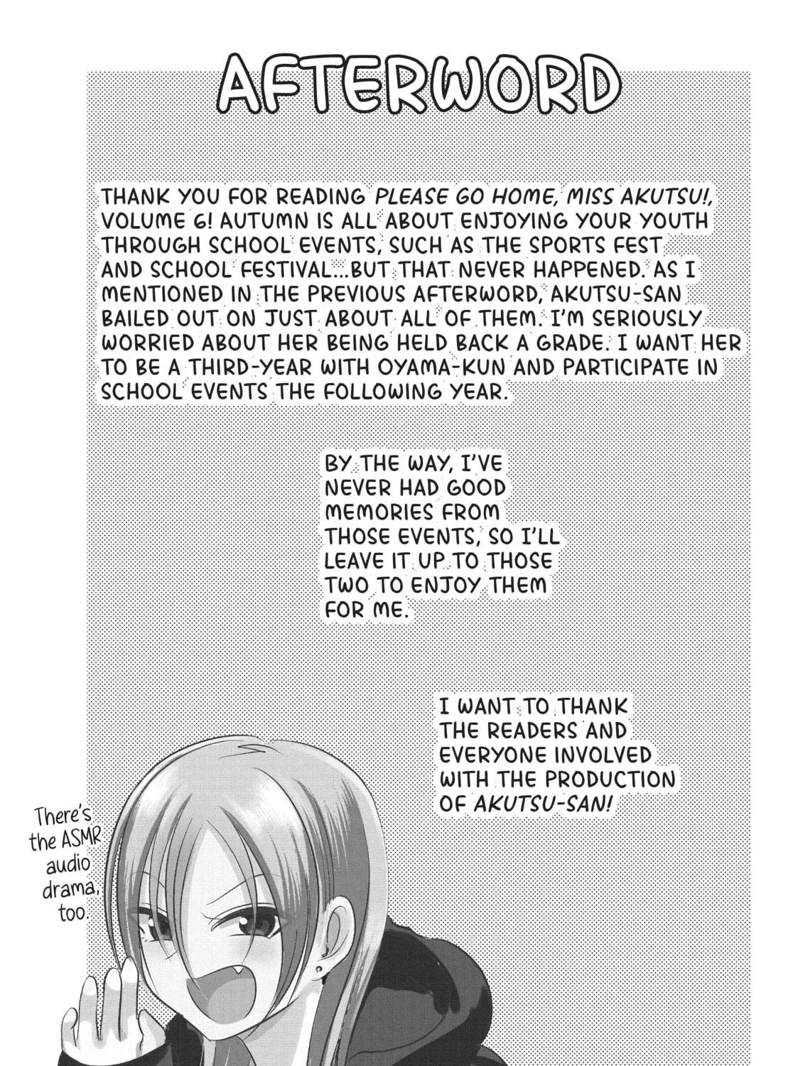 Please Go Home, Miss Akutsu! Chapter 124.2 page 9 - 
