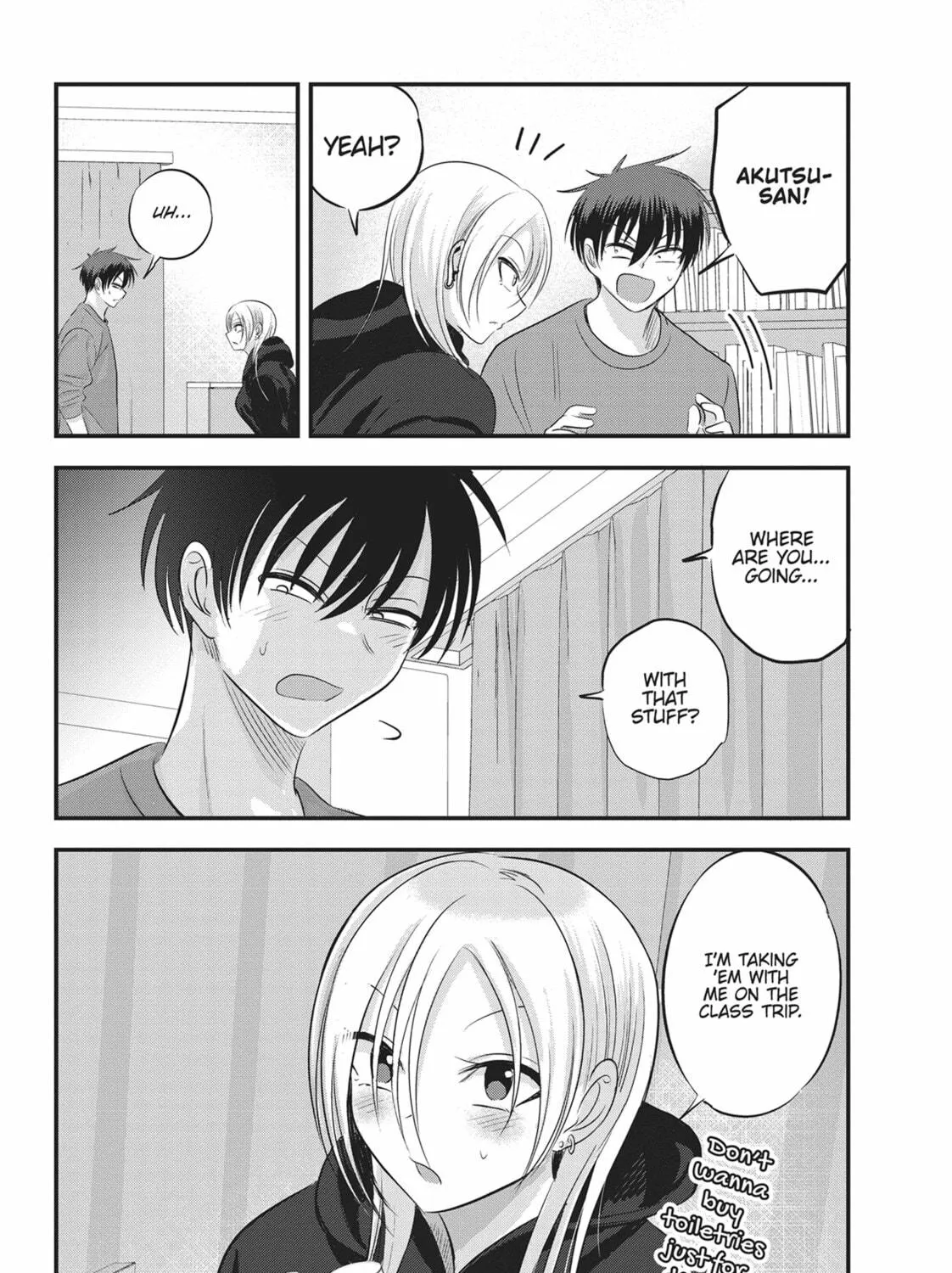 Please Go Home, Miss Akutsu! Chapter 124.5 page 9 - 