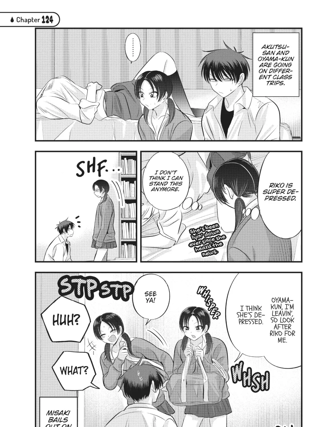 Please Go Home, Miss Akutsu! Chapter 124 page 1 - 