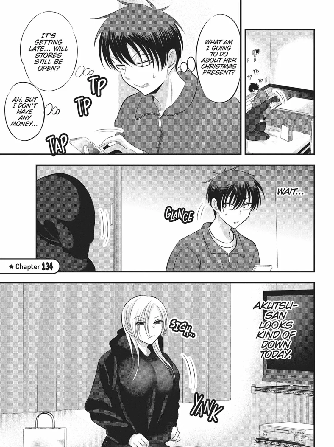 Please Go Home, Miss Akutsu! Chapter 134 page 1 - 