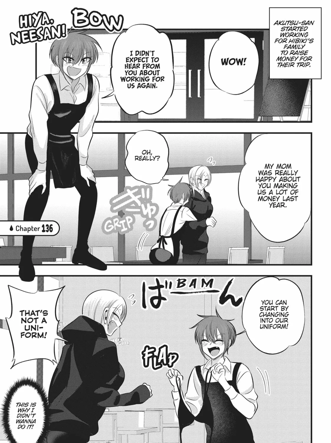 Please Go Home, Miss Akutsu! Chapter 136 page 1 - 