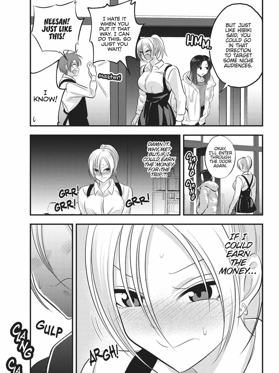 Please Go Home, Miss Akutsu! Chapter 136 page 13 - 