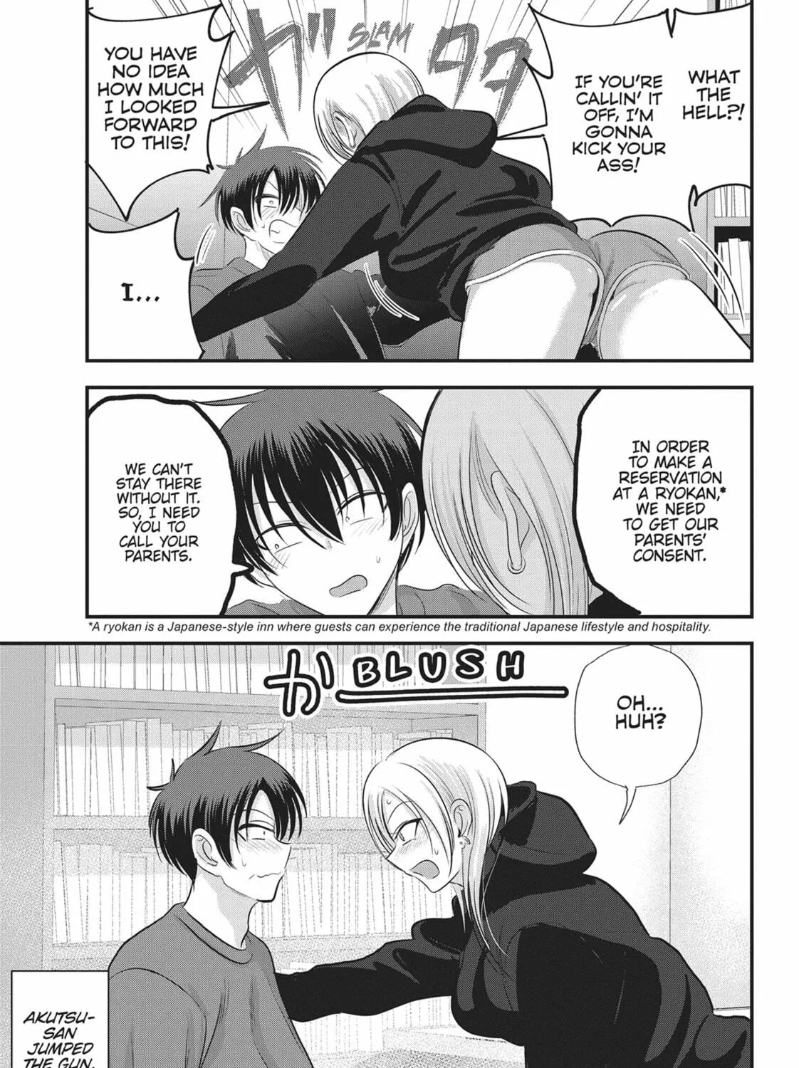 Please Go Home, Miss Akutsu! Chapter 138 page 5 - 