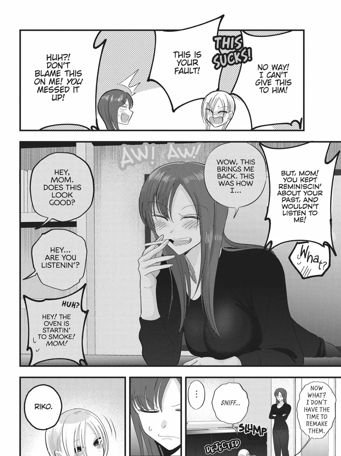 Please Go Home, Miss Akutsu! Chapter 141.1 page 3 - 