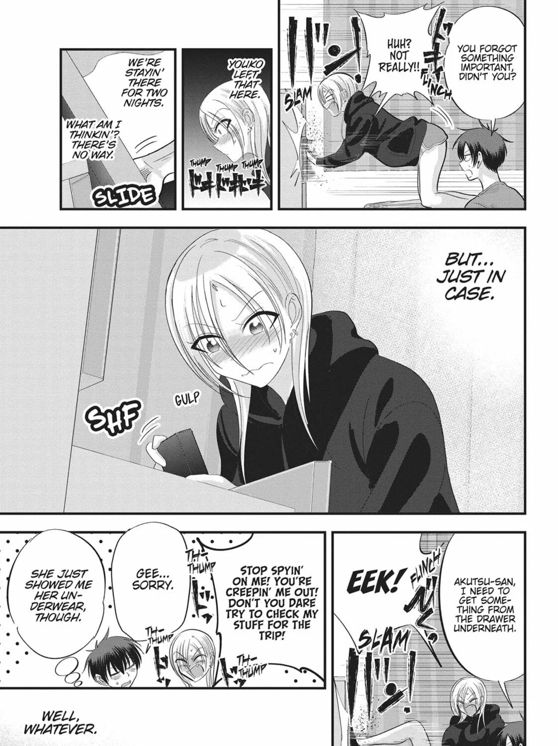 Please Go Home, Miss Akutsu! Chapter 141.2 page 5 - 