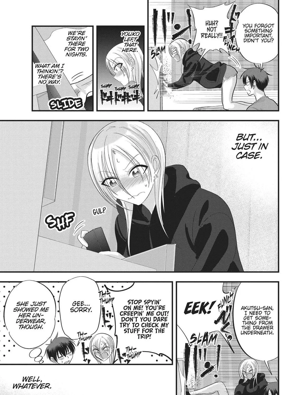 Please Go Home, Miss Akutsu! Chapter 141.5 page 13 - 