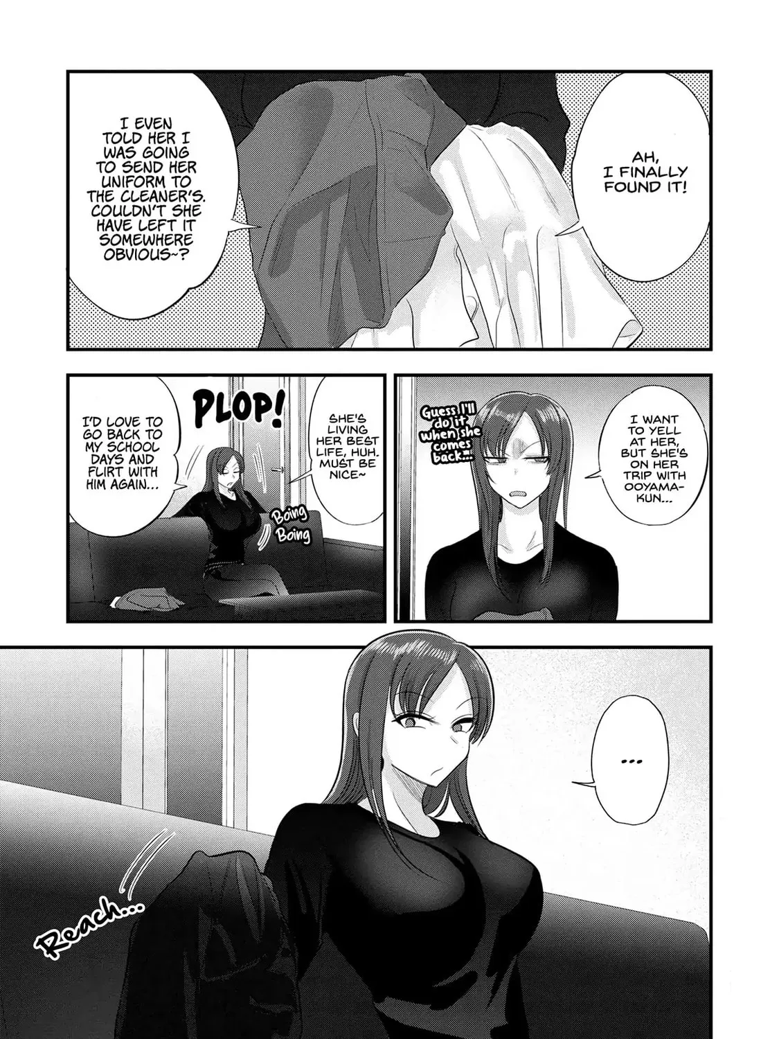 Please Go Home, Miss Akutsu! Chapter 142.5 page 1 - 