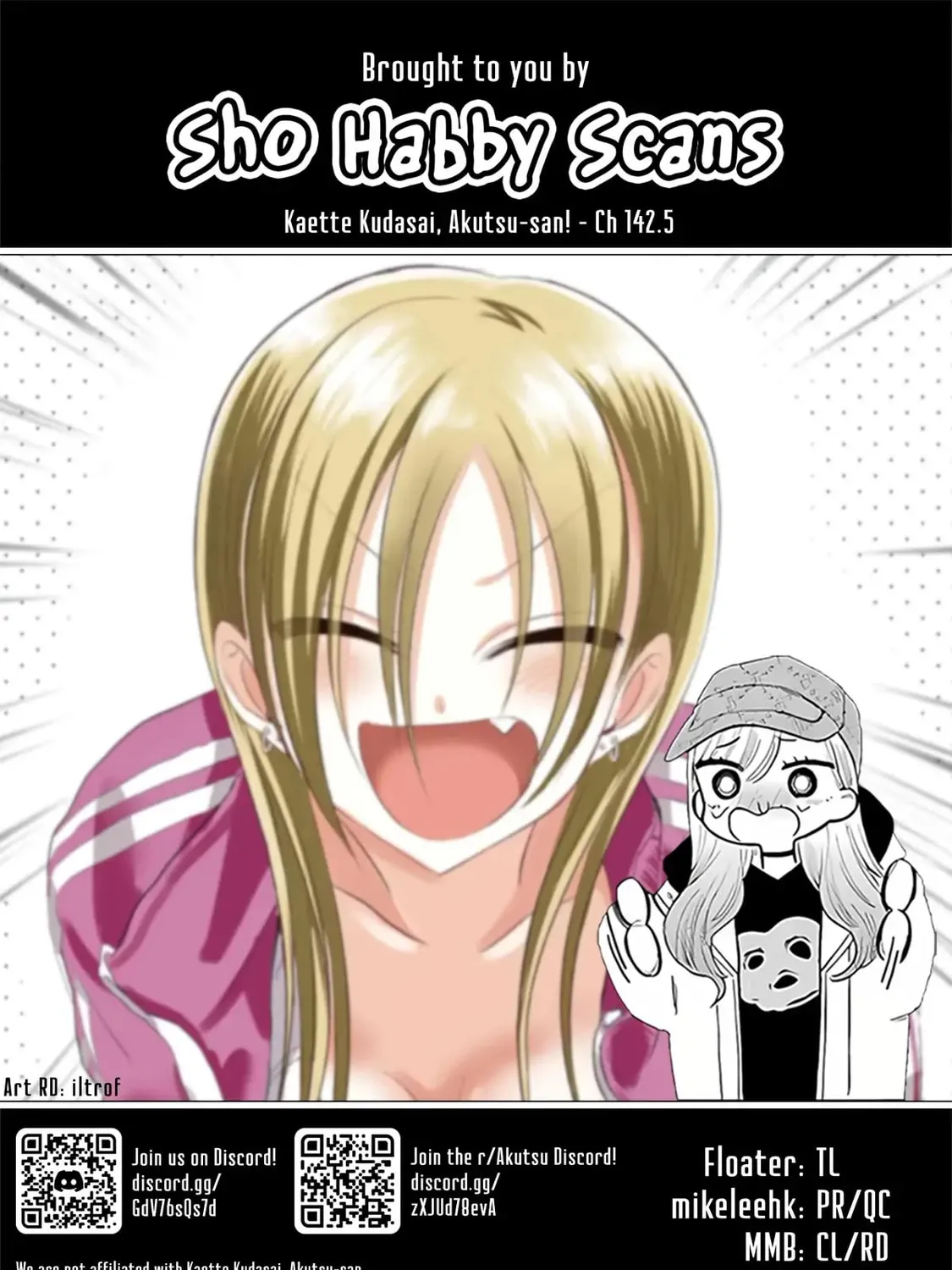 Please Go Home, Miss Akutsu! Chapter 142.5 page 7 - 
