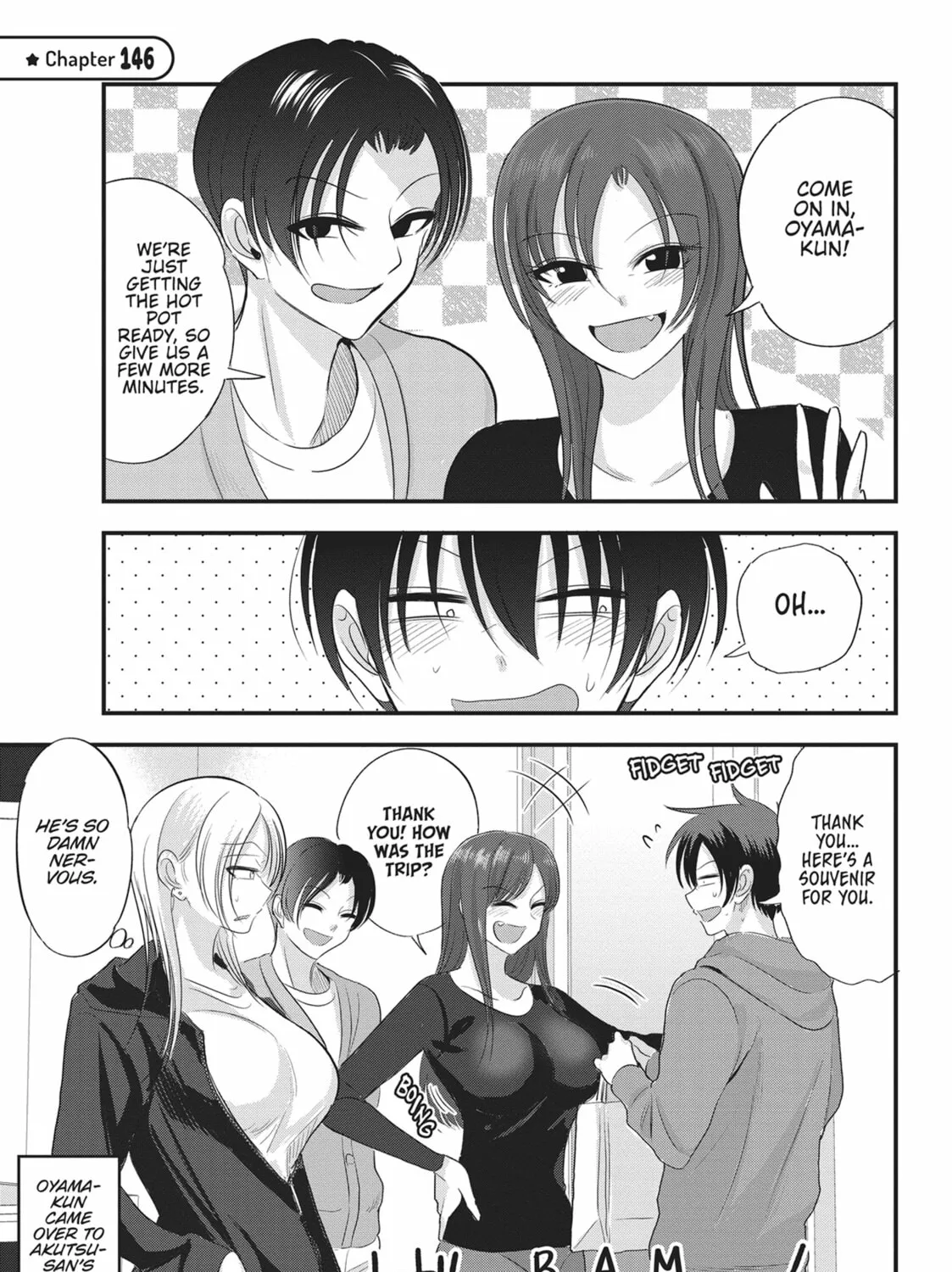 Please Go Home, Miss Akutsu! Chapter 146 page 1 - 