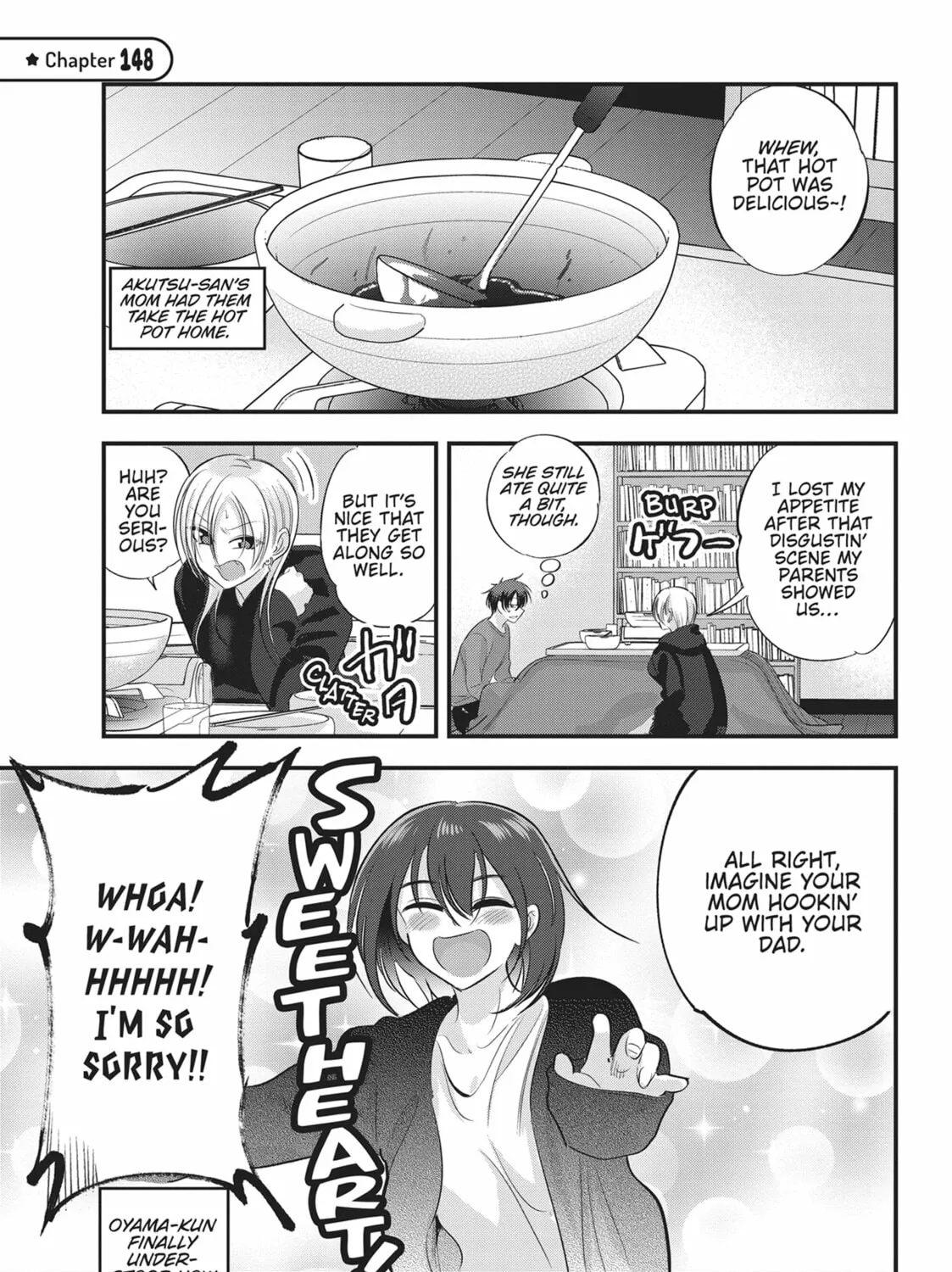 Please Go Home, Miss Akutsu! Chapter 148 page 1 - 