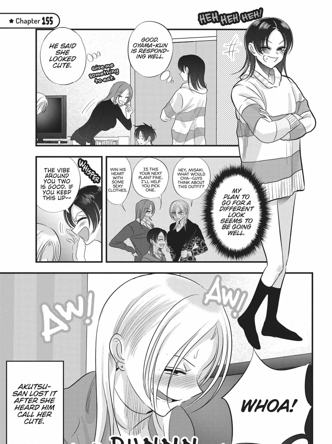 Please Go Home, Miss Akutsu! Chapter 155 page 1 - 