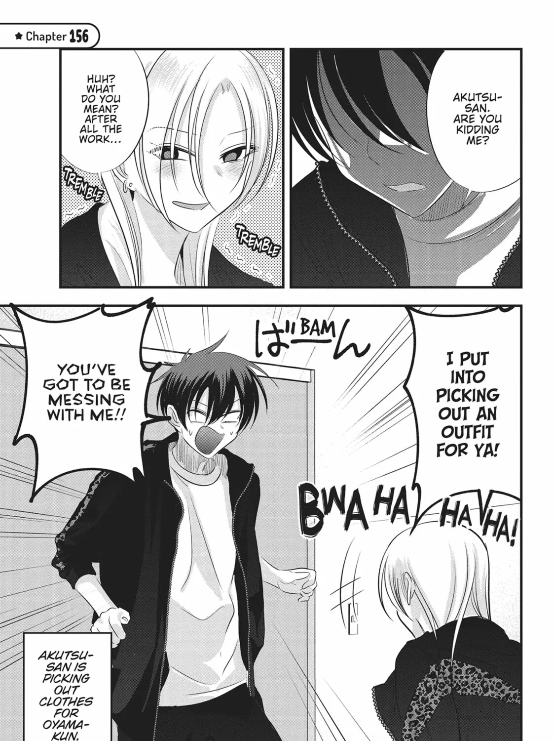 Please Go Home, Miss Akutsu! Chapter 156 page 1 - 