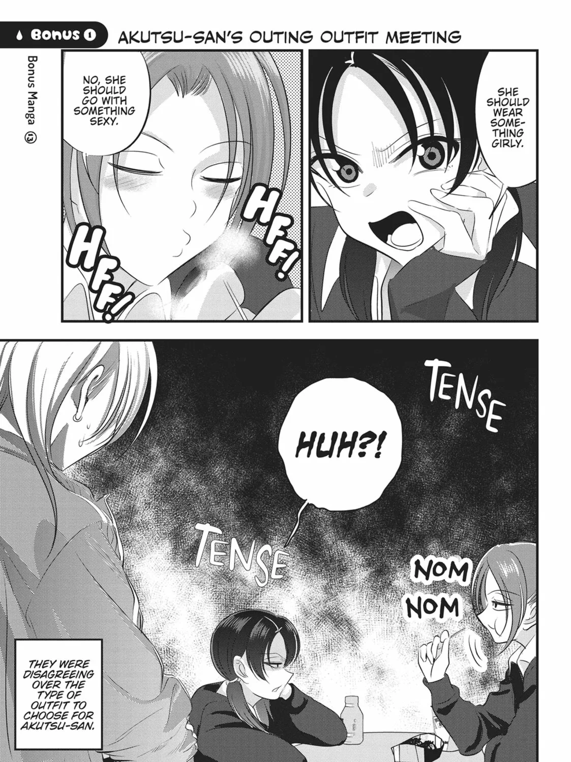 Please Go Home, Miss Akutsu! Chapter 158.1 page 1 - 
