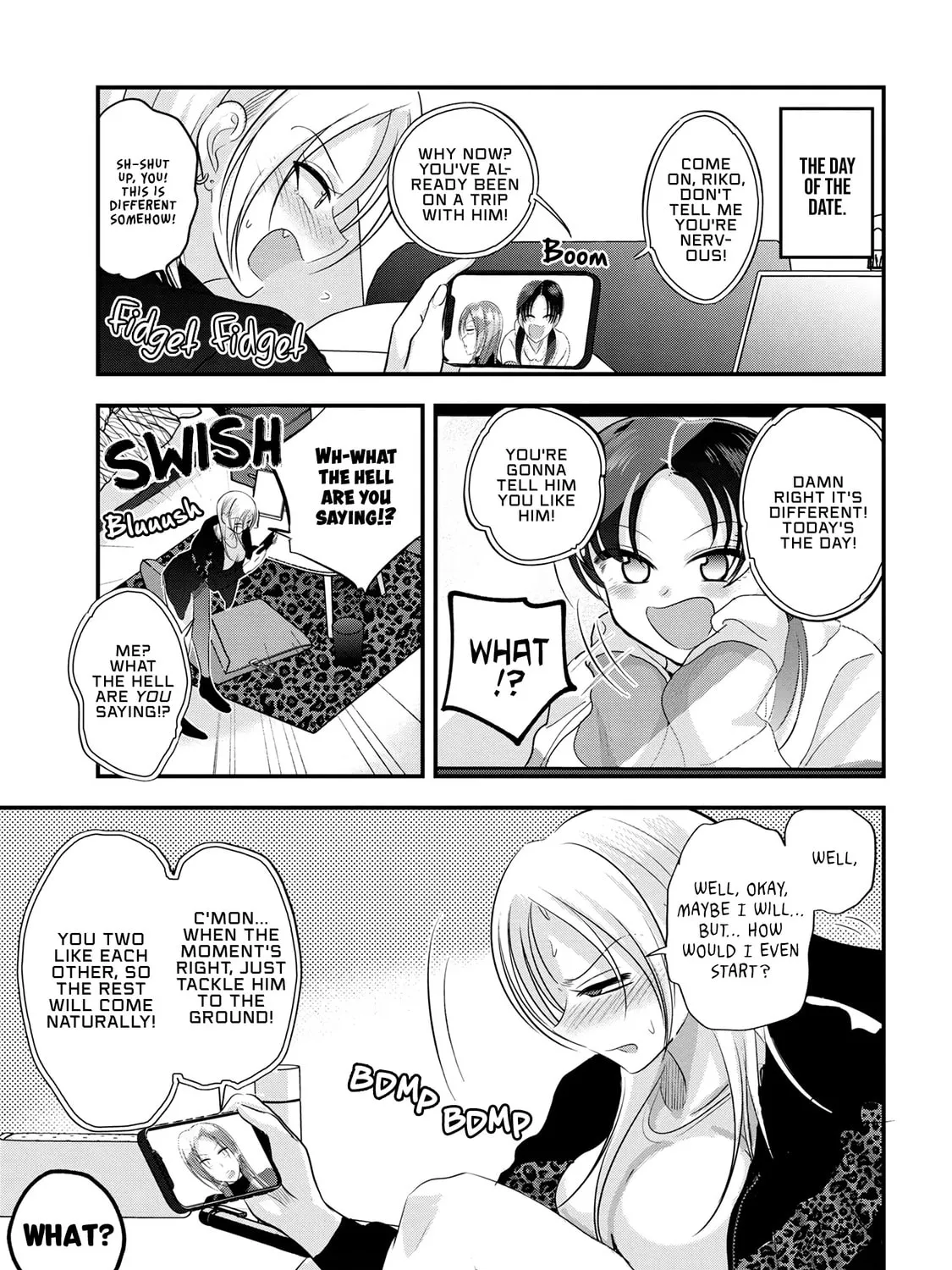 Please Go Home, Miss Akutsu! Chapter 158.5 page 1 - 