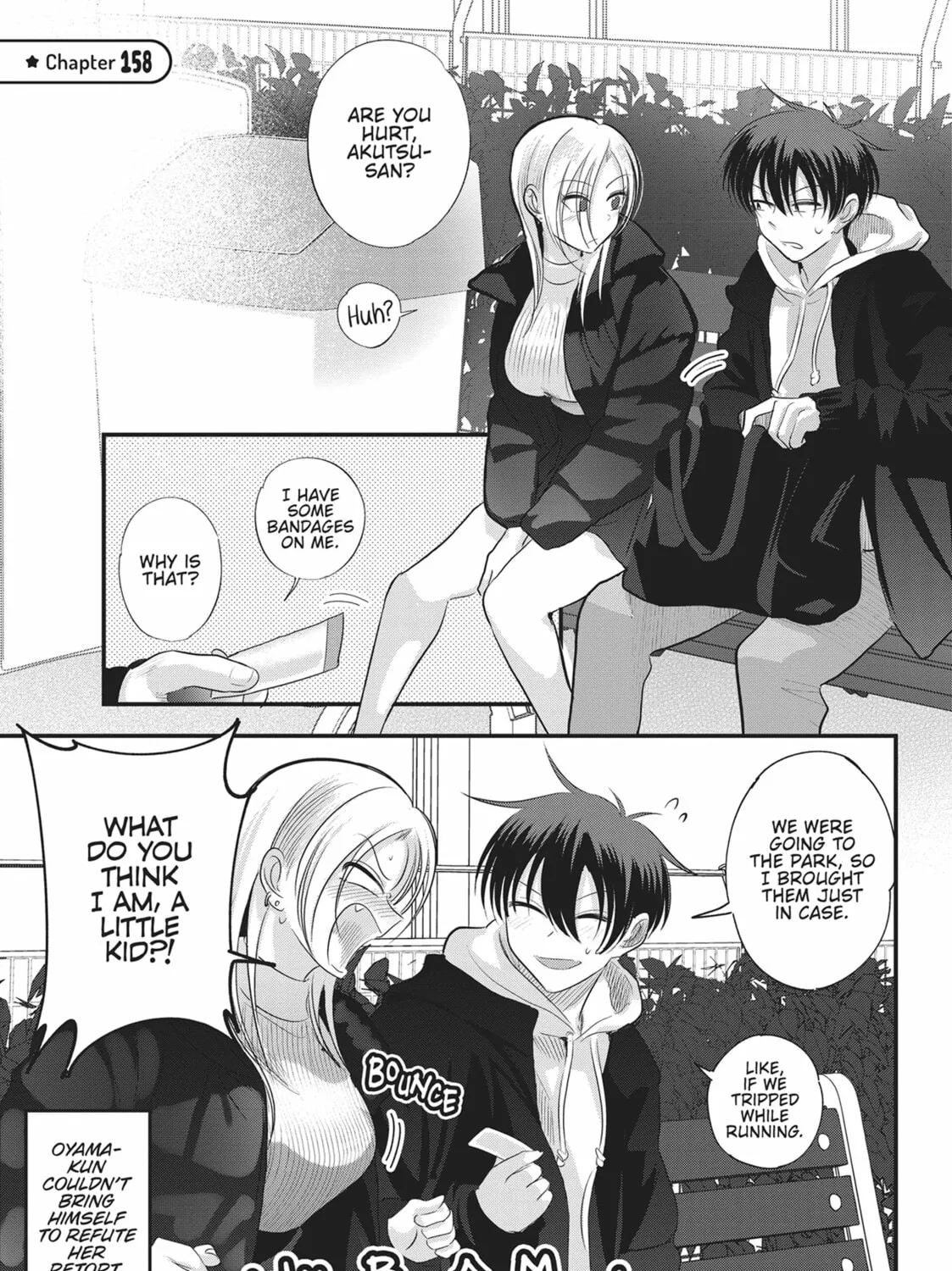Please Go Home, Miss Akutsu! Chapter 158 page 1 - 