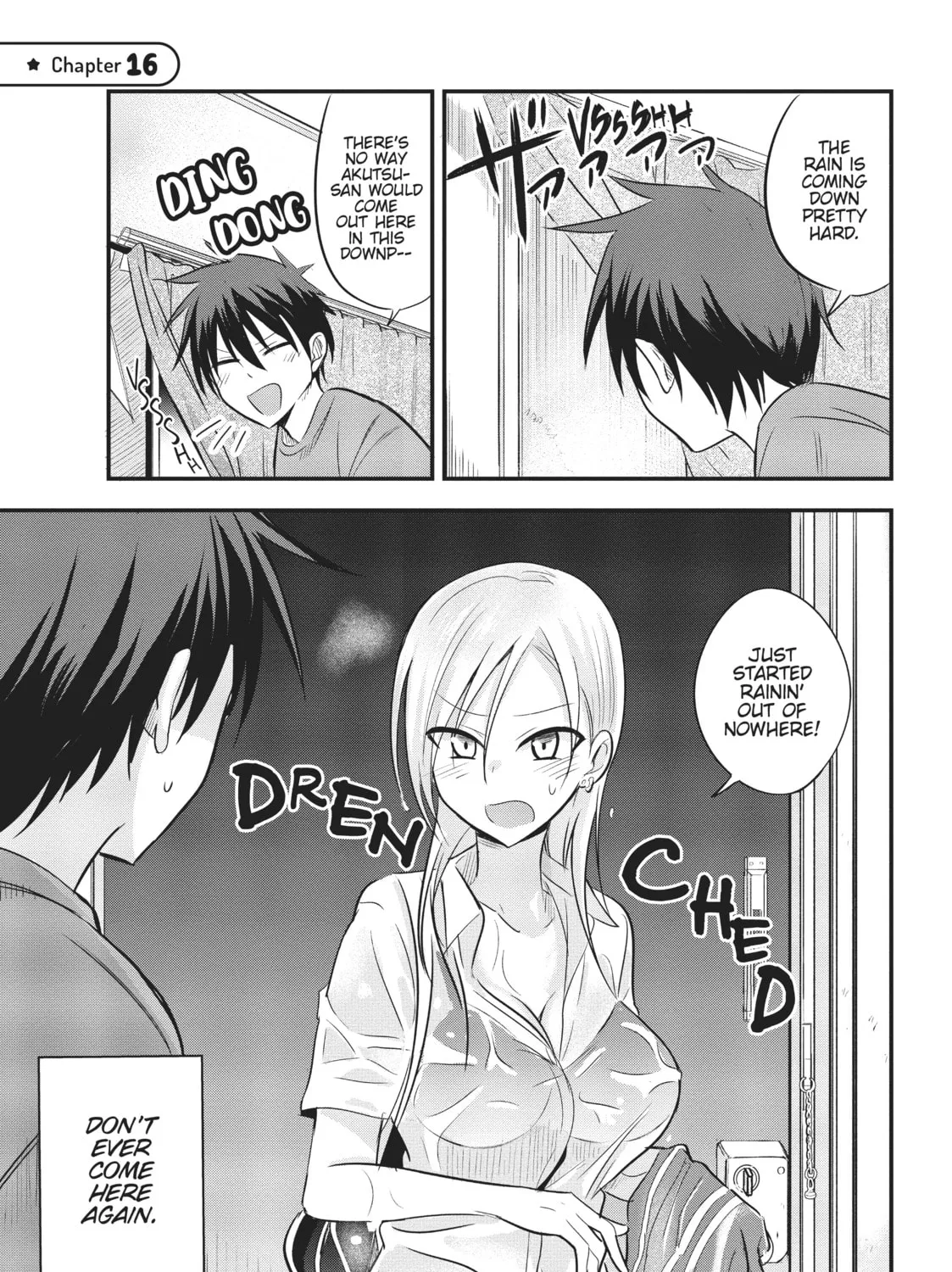 Please Go Home, Miss Akutsu! Chapter 16 page 1 - 