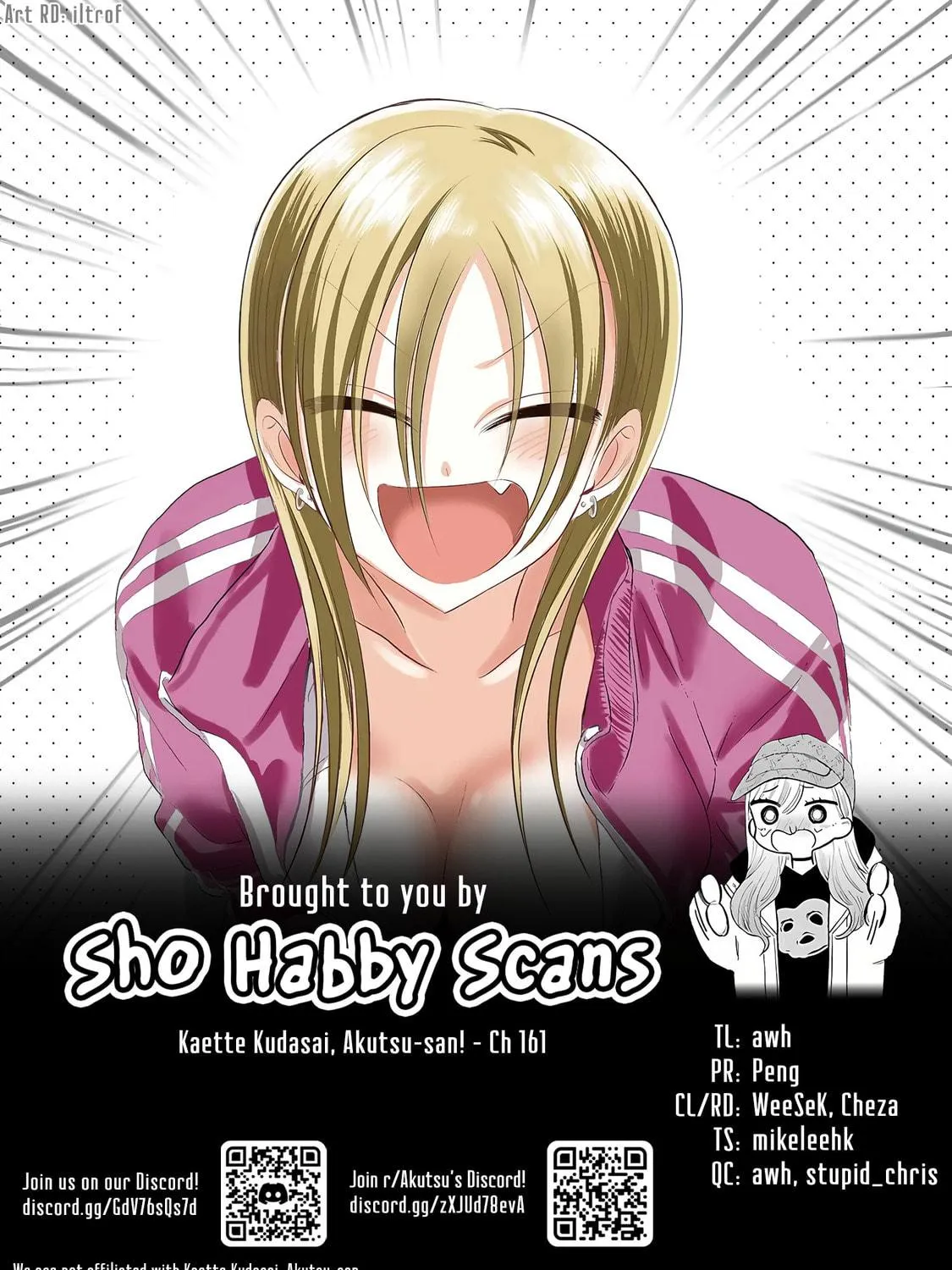 Please Go Home, Miss Akutsu! Chapter 161 page 17 - 